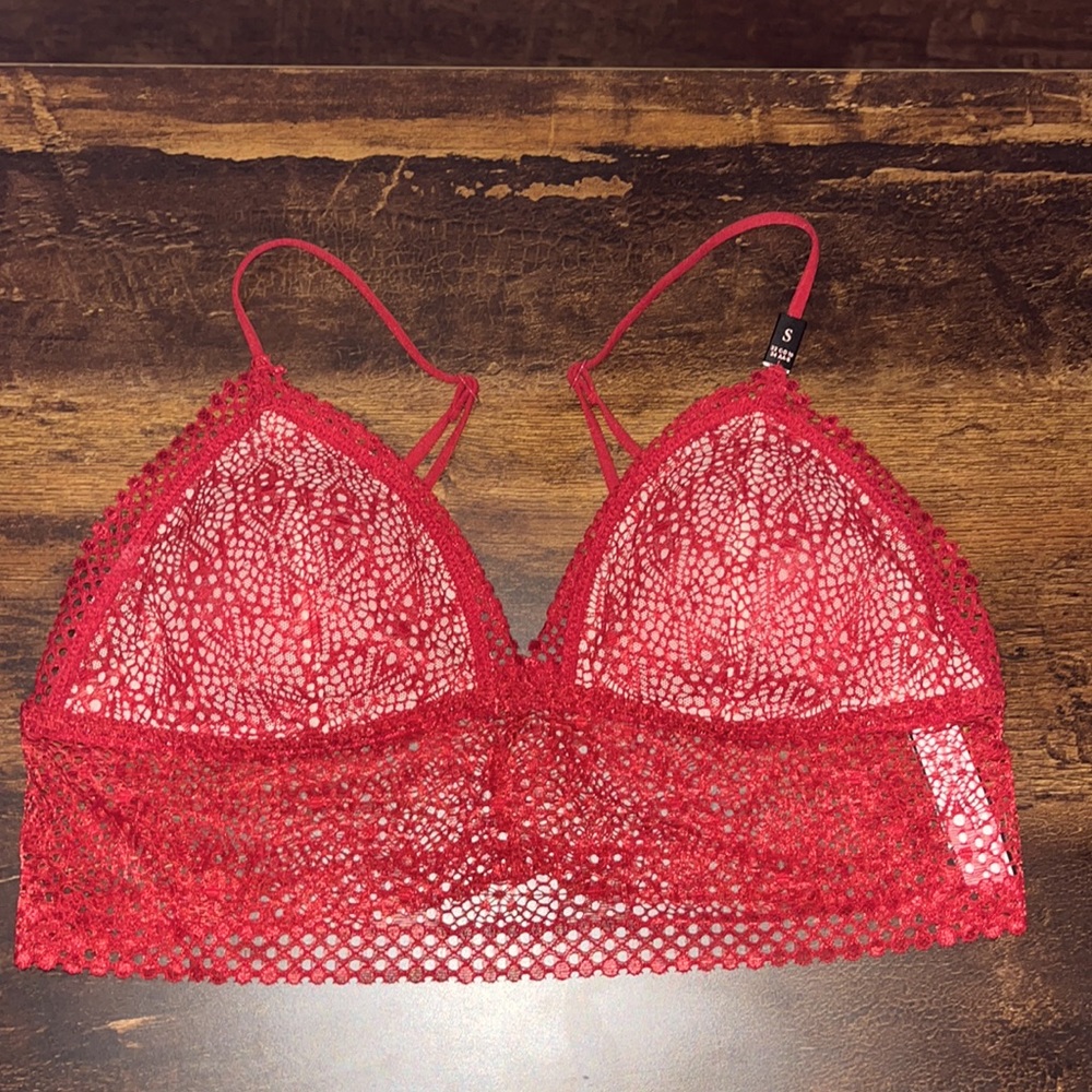 NWT Victoria’s Secret Lace Triangle Bralette